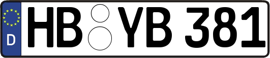 HB-YB381