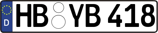 HB-YB418