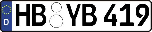 HB-YB419