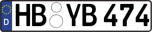 HB-YB474
