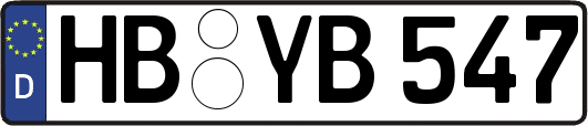 HB-YB547