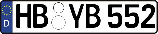 HB-YB552