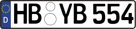 HB-YB554