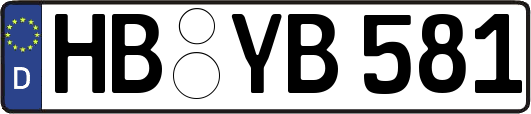 HB-YB581