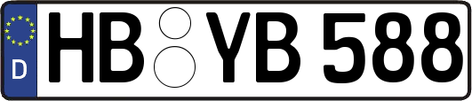 HB-YB588