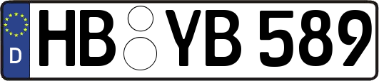HB-YB589
