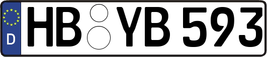 HB-YB593