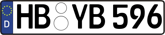 HB-YB596