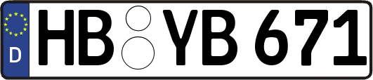 HB-YB671