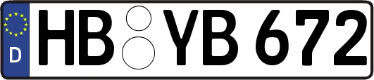 HB-YB672