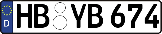 HB-YB674