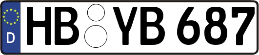 HB-YB687