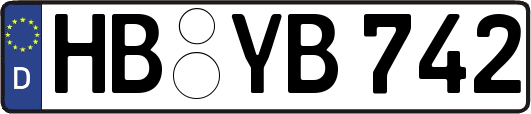 HB-YB742