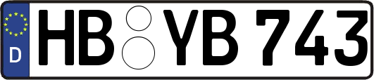 HB-YB743