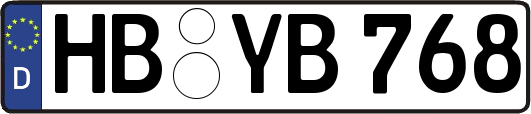 HB-YB768