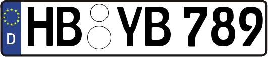 HB-YB789