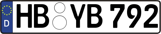 HB-YB792