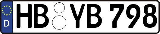 HB-YB798