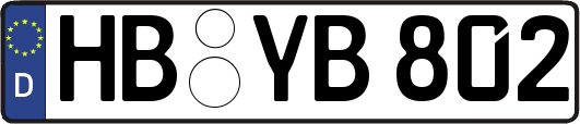 HB-YB802
