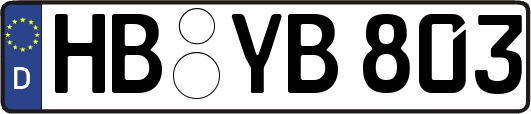 HB-YB803