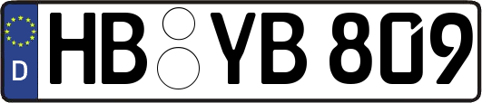 HB-YB809