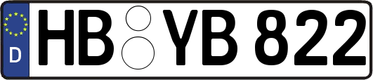 HB-YB822