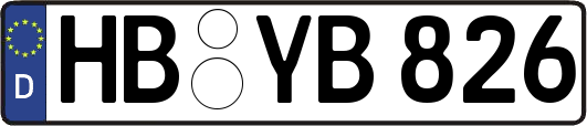 HB-YB826