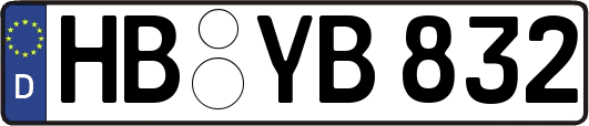 HB-YB832