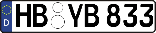 HB-YB833