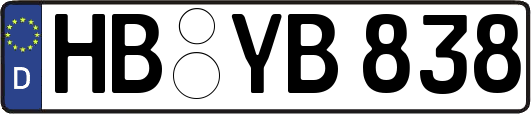 HB-YB838