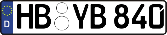 HB-YB840