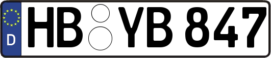 HB-YB847