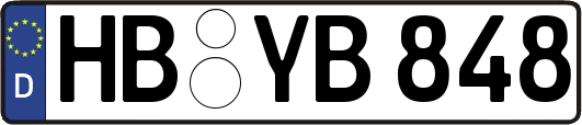 HB-YB848