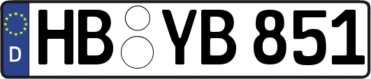 HB-YB851