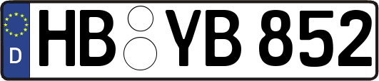 HB-YB852