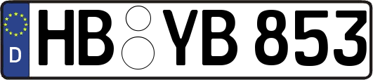 HB-YB853