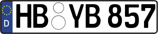 HB-YB857