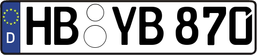 HB-YB870