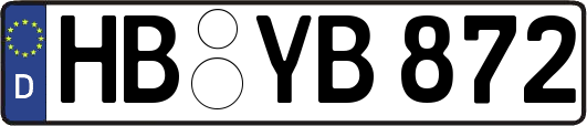 HB-YB872