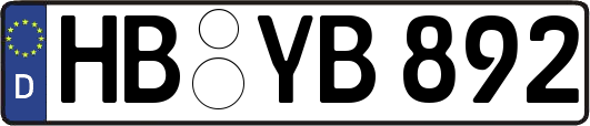 HB-YB892