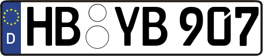 HB-YB907