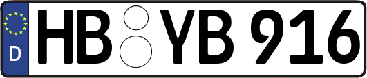 HB-YB916