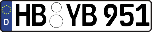 HB-YB951