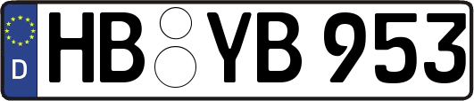 HB-YB953
