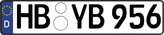 HB-YB956