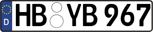 HB-YB967