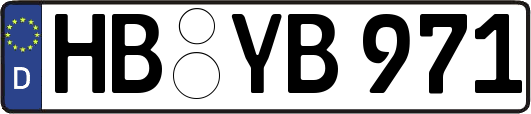 HB-YB971