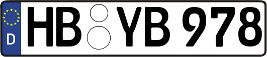 HB-YB978