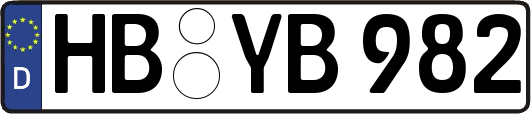 HB-YB982