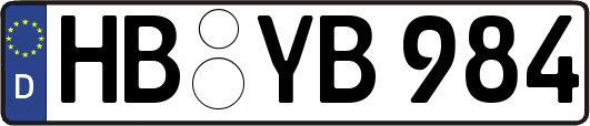 HB-YB984